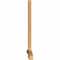 Ekena Millwork Bellingham Timber Gable Bracket, Western Red Cedar, 108"W x 58"H x 3 1/2"D x 3 1/2"F, 13/12 Pitch GBW108X58X0404BEL00SWR - alternate 4
